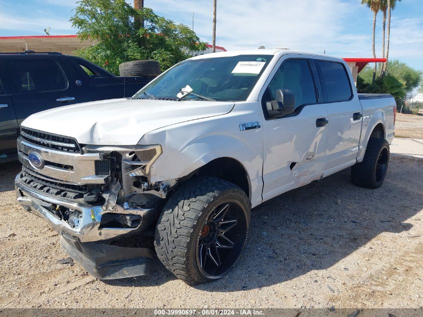 2018 Ford F-150 Xlt VIN: 1FTEW1CG6JKE80554 Lot: 39990697