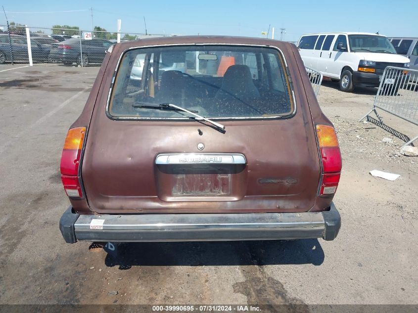 1979 Subaru Gl VIN: A67L064930 Lot: 39990695