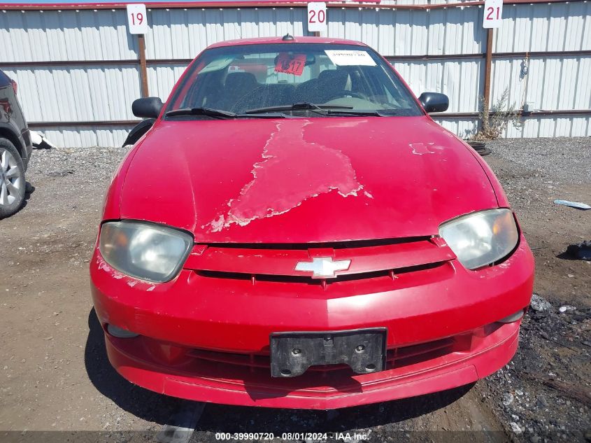 2003 Chevrolet Cavalier Ls Sport VIN: 1G1JH54F237339372 Lot: 39990720