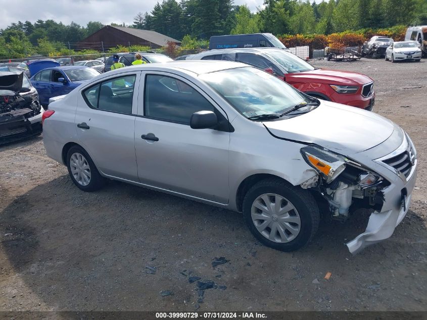 2015 Nissan Versa 1.6 S+ VIN: 3N1CN7AP4FL834662 Lot: 39990729