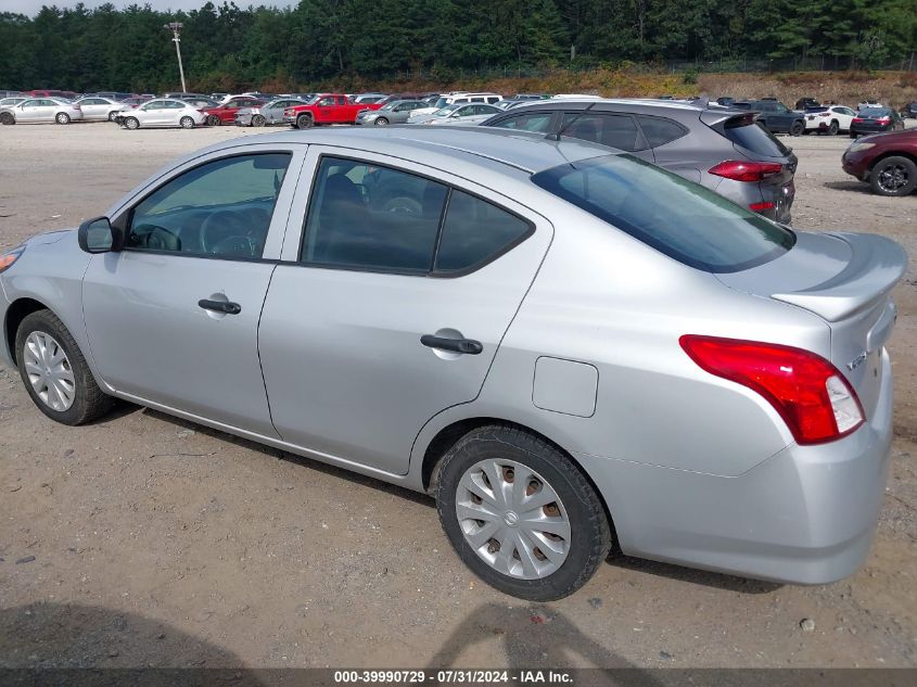 2015 Nissan Versa 1.6 S+ VIN: 3N1CN7AP4FL834662 Lot: 39990729