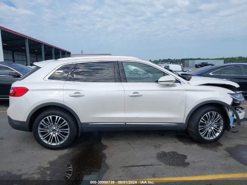 2016 Lincoln Mkx Reserve VIN: 2LMTJ6LR0GBL39888 Lot: 39990739