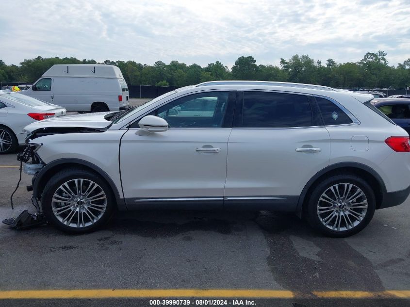 2016 Lincoln Mkx Reserve VIN: 2LMTJ6LR0GBL39888 Lot: 39990739