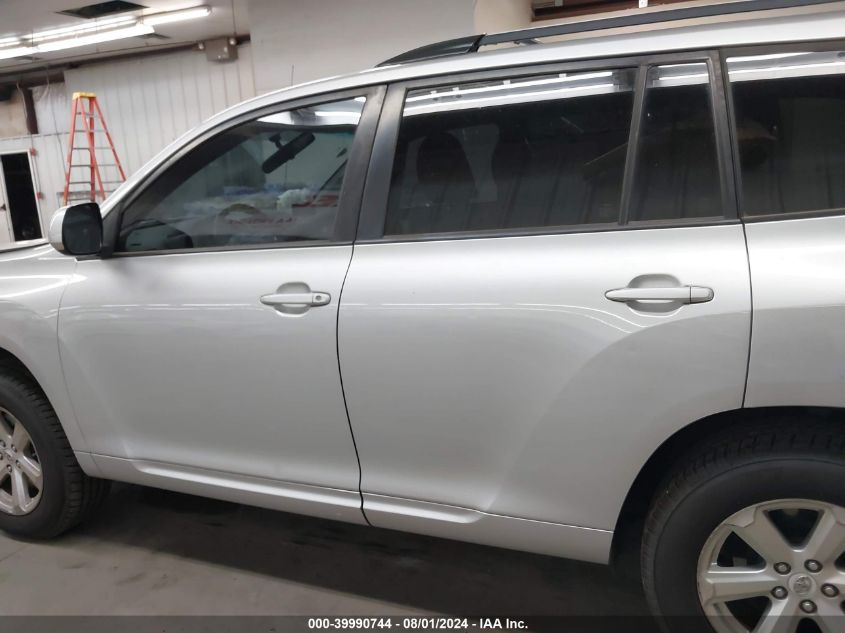 2008 Toyota Highlander VIN: JTEDS41A882050070 Lot: 39990744