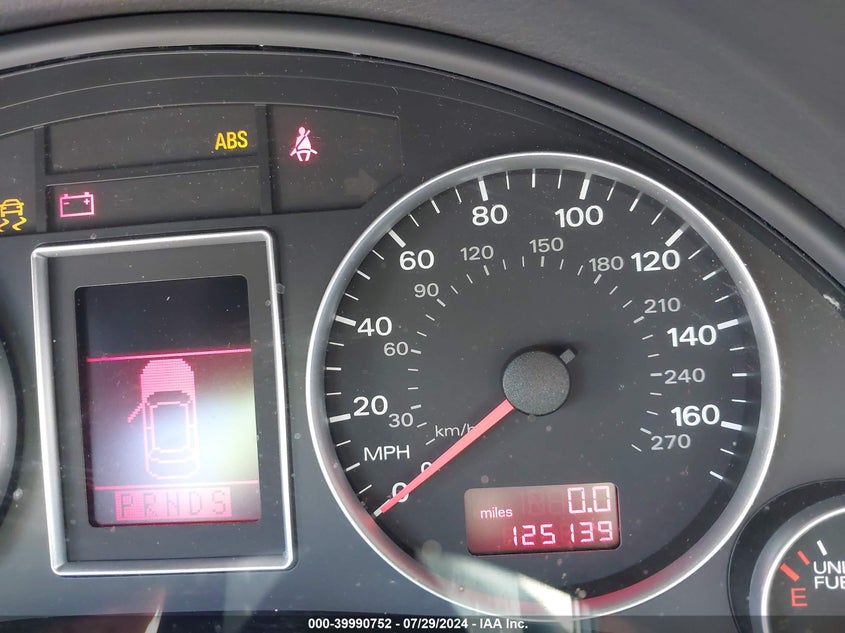 2007 Audi A4 2.0T VIN: WAUAF78E37A121473 Lot: 39990752