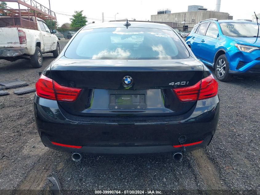 2019 BMW 440I Gran Coupe xDrive VIN: WBA4J7C56KBM74537 Lot: 39990764