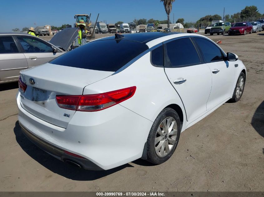 2016 Kia Optima Ex VIN: 5XXGU4L30GG098018 Lot: 39990769