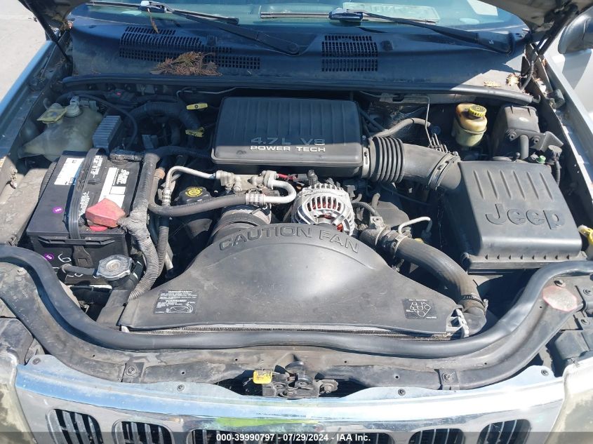 2000 Jeep Grand Cherokee Laredo VIN: 1J4GW48N3YC316369 Lot: 39990797