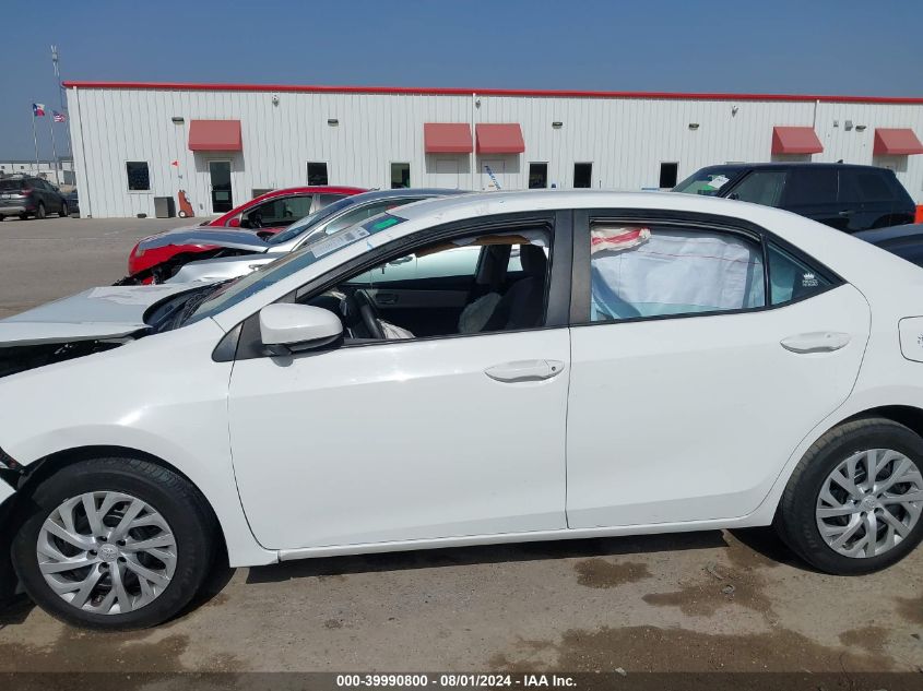 2018 Toyota Corolla Le VIN: 5YFBURHE9JP795784 Lot: 39990800