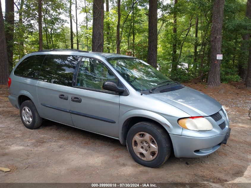 2003 Dodge Grand Caravan Se VIN: 2D4GP24363R227295 Lot: 39990818