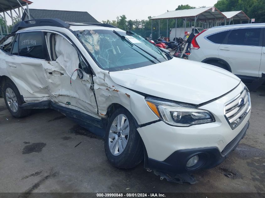 2017 Subaru Outback 2.5I Premium VIN: 4S4BSAHC4H3332892 Lot: 39990848