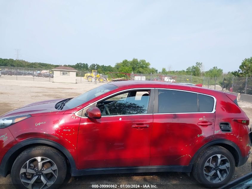 2020 Kia Sportage Lx VIN: KNDPMCAC8L7776448 Lot: 39990862