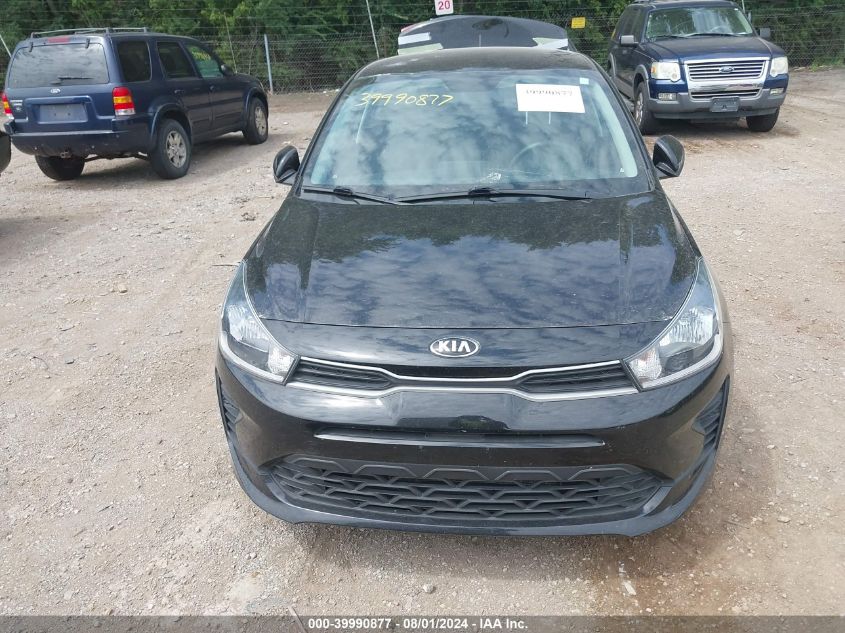 2021 Kia Rio S VIN: 3KPA24AD7ME374562 Lot: 39990877