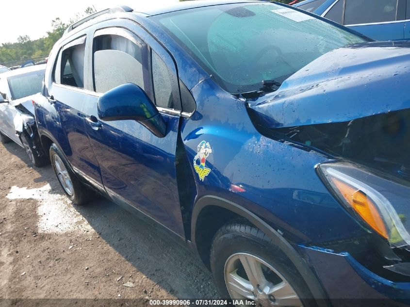 2019 Chevrolet Trax Lt VIN: 3GNCJLSB1KL401595 Lot: 39990906