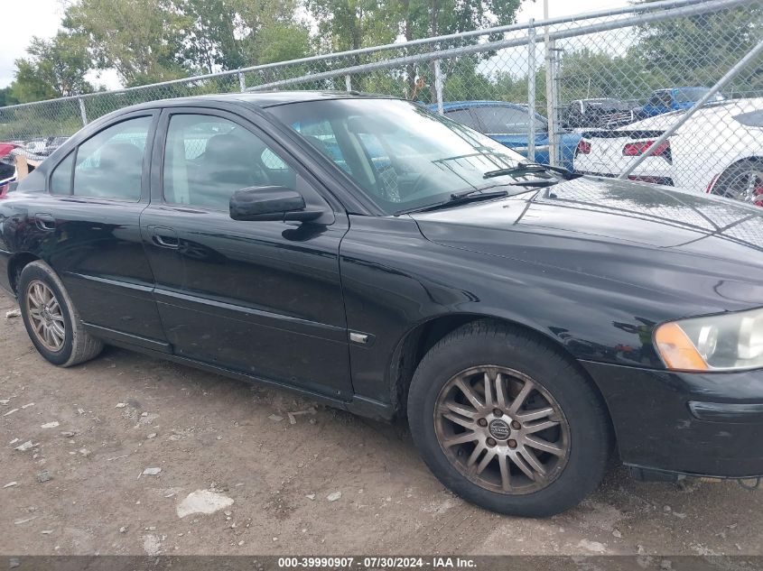 2005 Volvo S60 2.4 VIN: YV1RS612352449246 Lot: 39990907