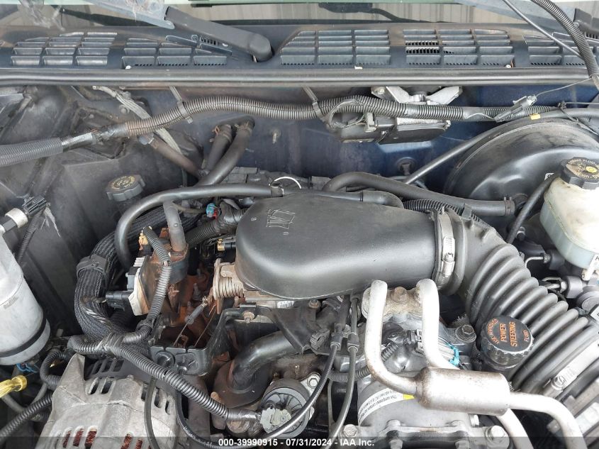 2000 Chevrolet Blazer Lt VIN: 1GNCS13W4Y2131386 Lot: 39990915