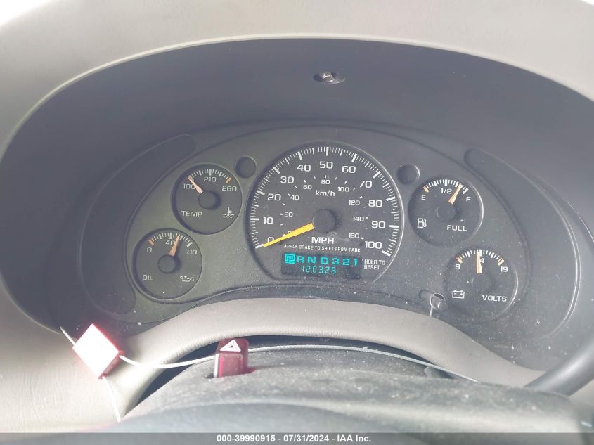 2000 Chevrolet Blazer Lt VIN: 1GNCS13W4Y2131386 Lot: 39990915