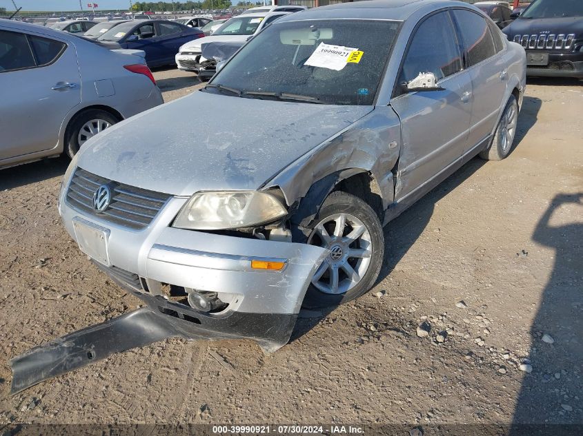 2004 Volkswagen Passat Gls VIN: WVWPD63B64P052930 Lot: 39990921