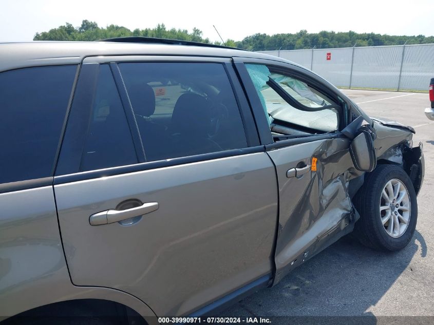 2013 Ford Edge Sel VIN: 2FMDK4JCXDBB40536 Lot: 39990971