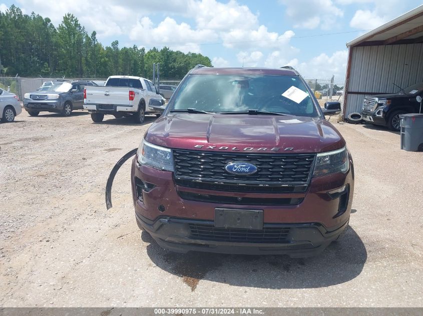 2018 Ford Explorer Sport VIN: 1FM5K8GT7JGA42118 Lot: 39990975