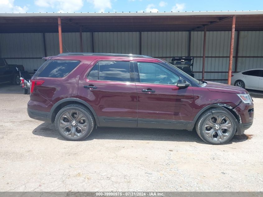 2018 Ford Explorer Sport VIN: 1FM5K8GT7JGA42118 Lot: 39990975