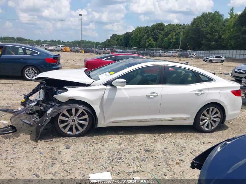 2013 Hyundai Azera VIN: KMHFH4JG3DA326621 Lot: 39990977