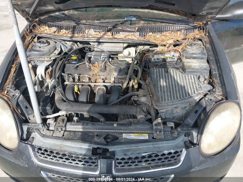 2004 Dodge Neon Sxt VIN: 1B3ES56CX4D595356 Lot: 39990994