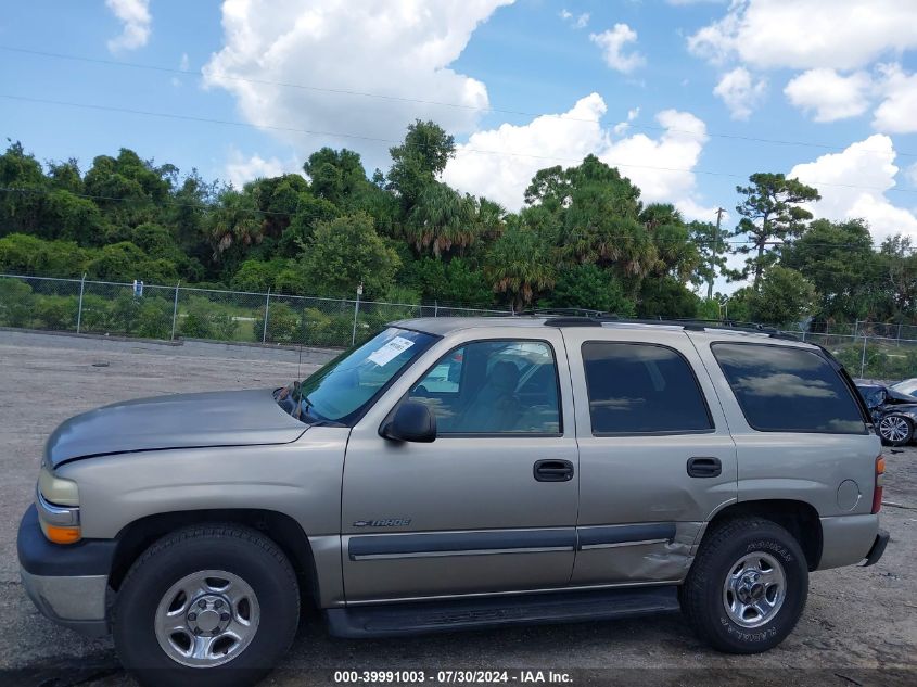 2002 Chevrolet Tahoe C1500 VIN: 1GNEC13Z52R154397 Lot: 39991003