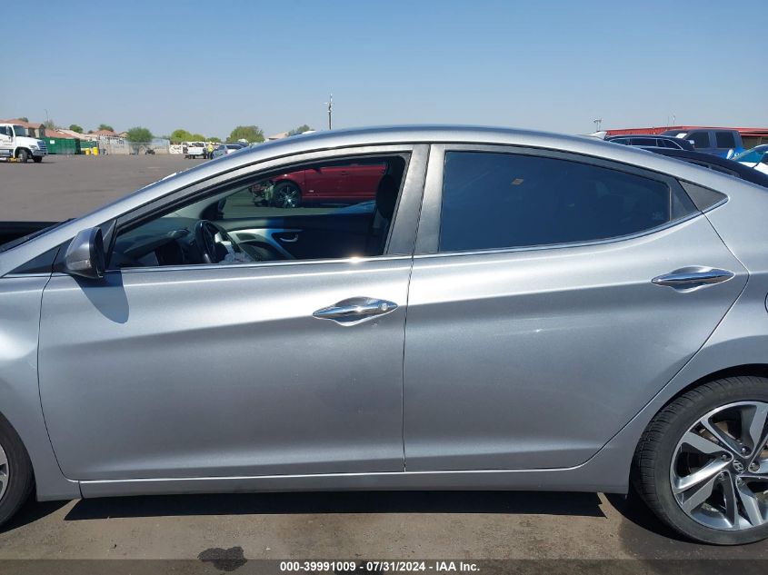 2014 Hyundai Elantra Limited VIN: KMHDH4AE4EU160826 Lot: 39991009
