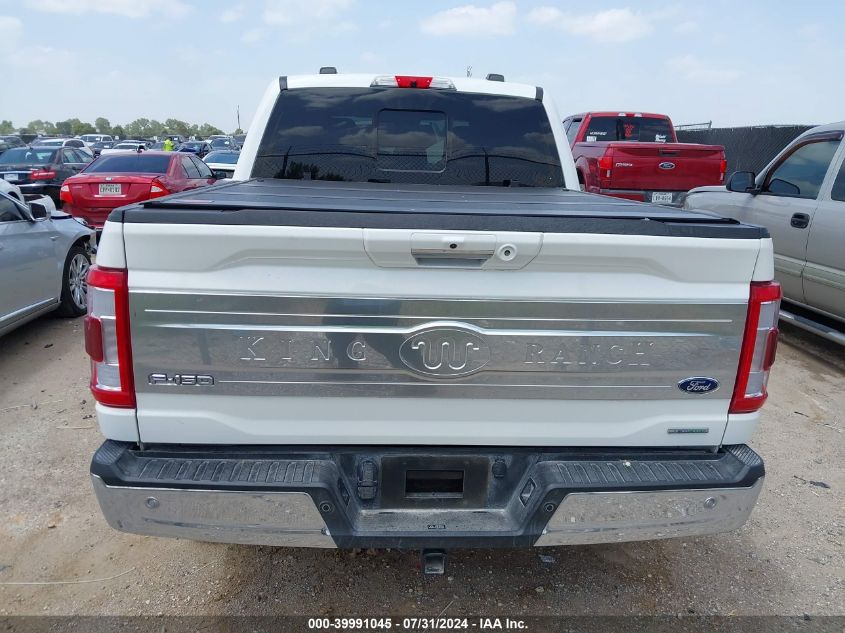 2023 Ford F-150 King Ranch VIN: 1FTFW1E82PFA17838 Lot: 39991045