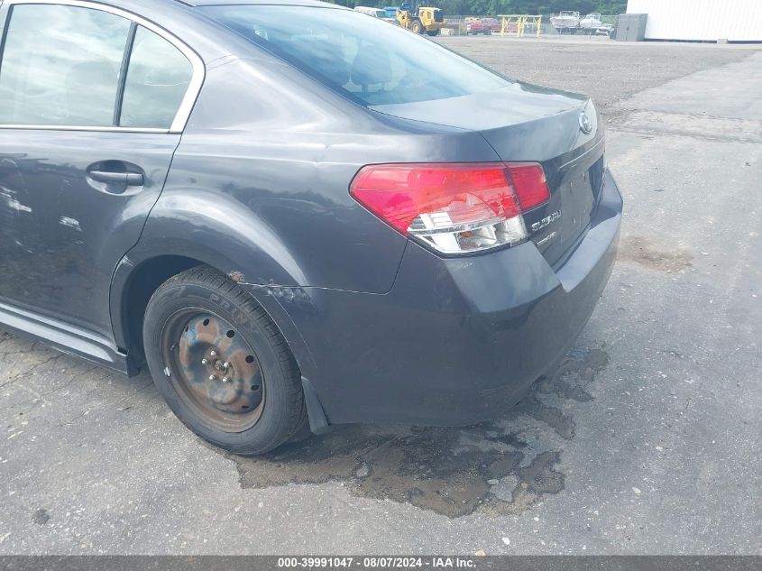 2011 Subaru Legacy 2.5I VIN: 4S3BMBA64B3244554 Lot: 39991047