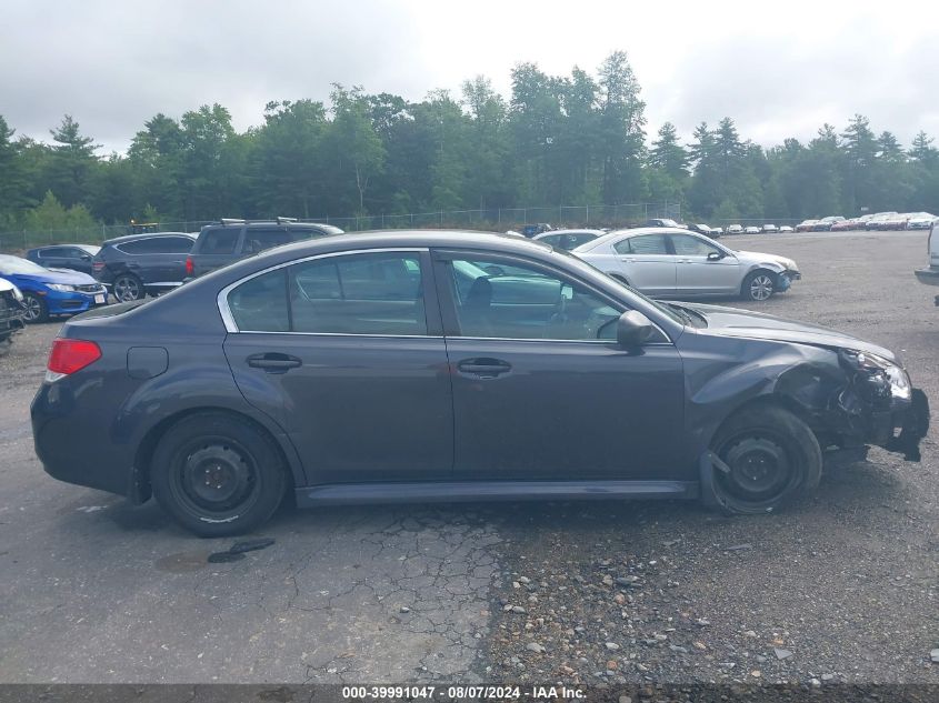 2011 Subaru Legacy 2.5I VIN: 4S3BMBA64B3244554 Lot: 39991047