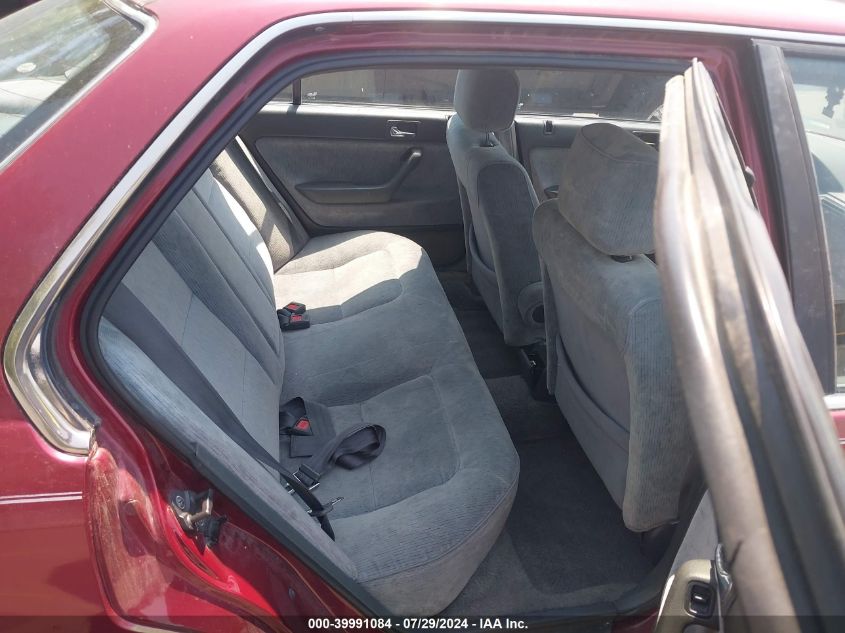 1992 Honda Accord Lx VIN: 1HGCB7650NA183552 Lot: 39991084