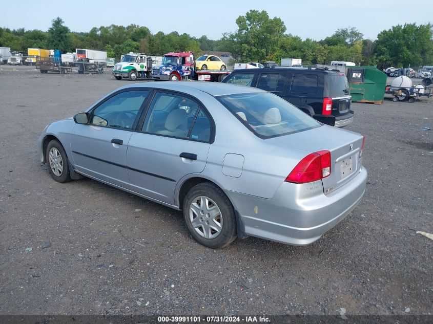 1HGES16345L004647 | 2005 HONDA CIVIC