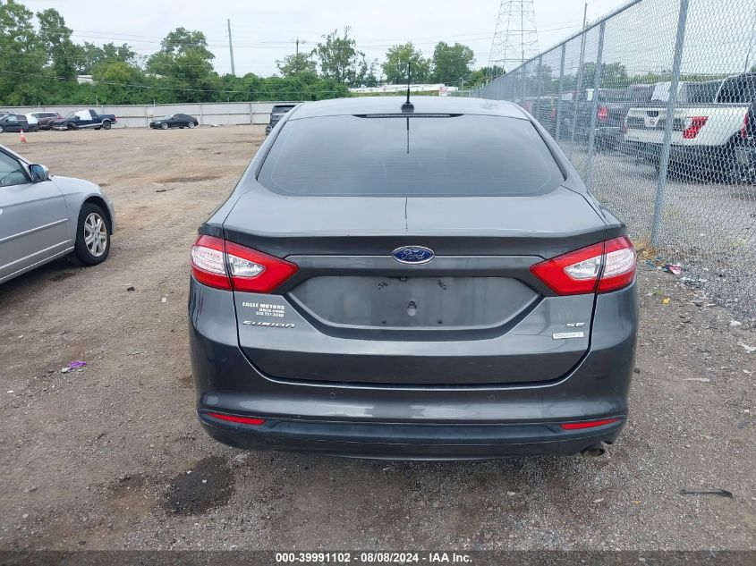 2016 Ford Fusion Se VIN: 3FA6P0HD9GR155837 Lot: 39991102