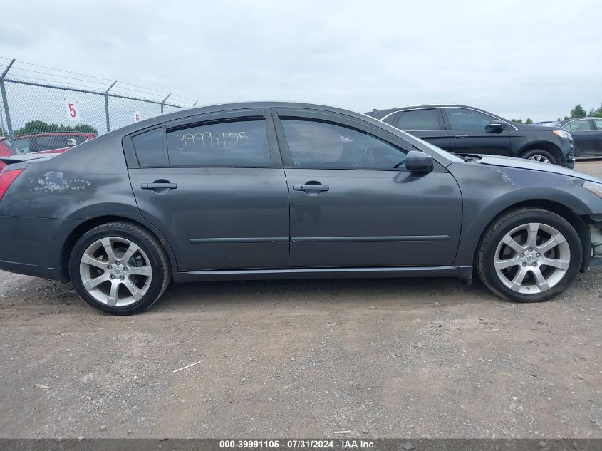 2007 Nissan Maxima Se/Sl VIN: 1N4BA41E57C826011 Lot: 39991105