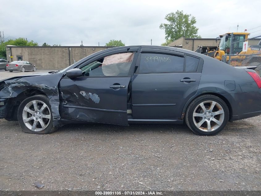 2007 Nissan Maxima Se/Sl VIN: 1N4BA41E57C826011 Lot: 39991105