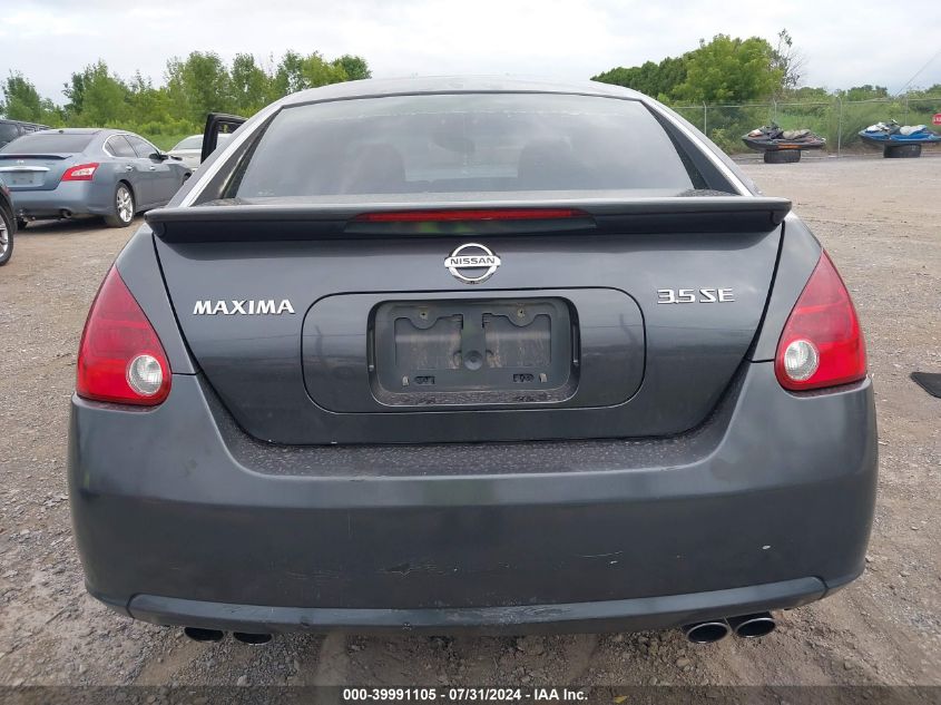 2007 Nissan Maxima Se/Sl VIN: 1N4BA41E57C826011 Lot: 39991105