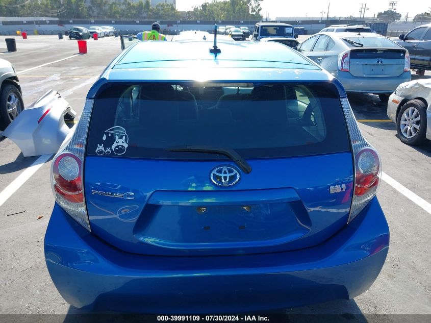 2012 Toyota Prius C Three VIN: JTDKDTB35C1007062 Lot: 39991109