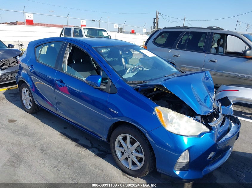 2012 Toyota Prius C Three VIN: JTDKDTB35C1007062 Lot: 39991109