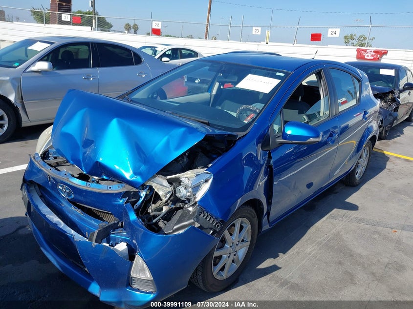 2012 Toyota Prius C Three VIN: JTDKDTB35C1007062 Lot: 39991109