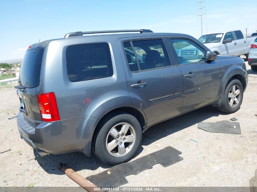 2010 Honda Pilot Exl VIN: 5FNYF3H62AB022662 Lot: 39991135