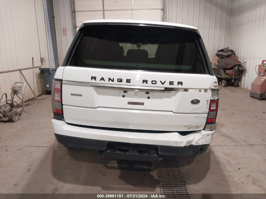 2015 Land Rover Range Rover 5.0L V8 Supercharged Autobiography VIN: SALGV2TF0FA214414 Lot: 39991151