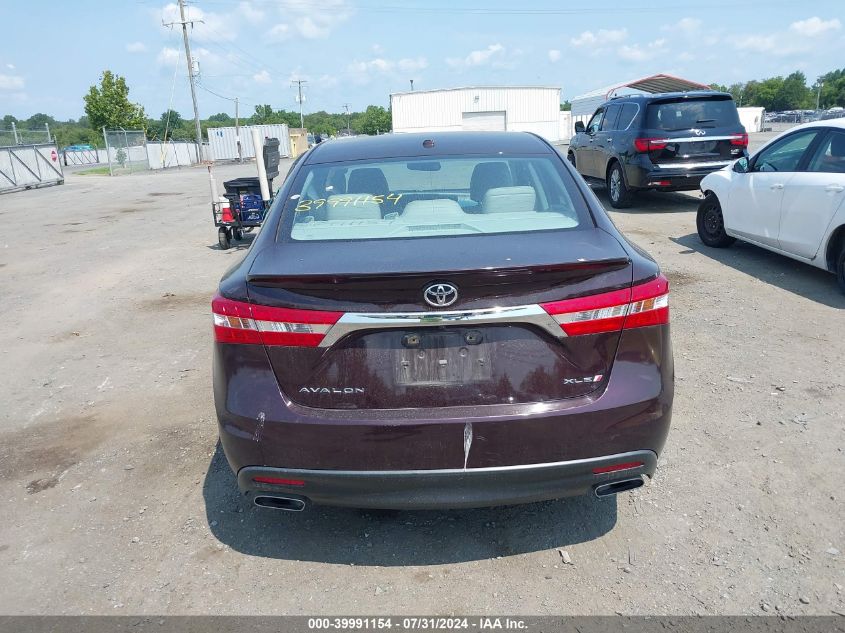 2015 Toyota Avalon Xle/Premium/Touring/Ltd VIN: 4T1BK1EB2FU185975 Lot: 39991154