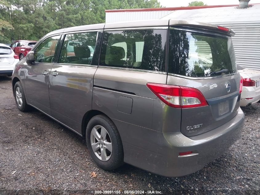 JN8AE2KP2E9104041 2014 Nissan Quest Sv