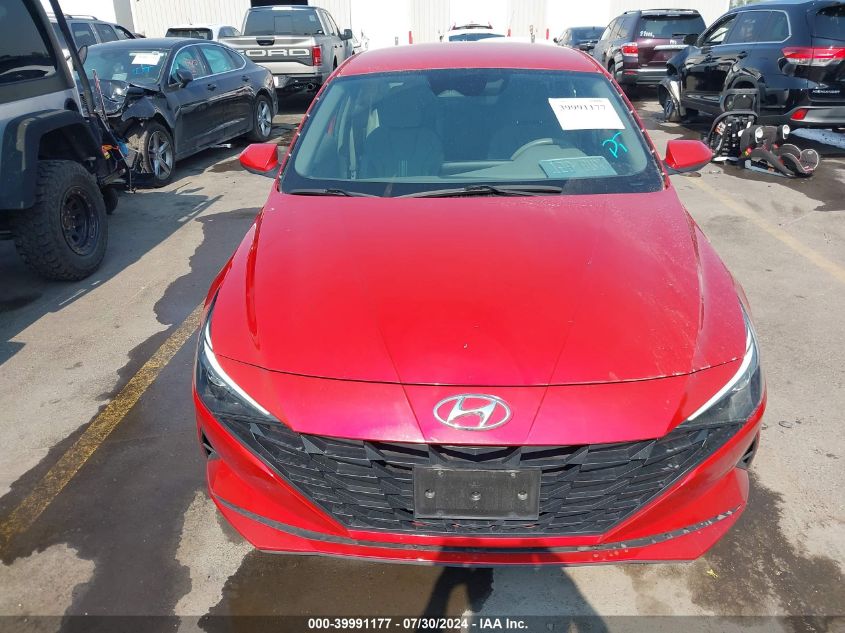 2021 Hyundai Elantra Sel VIN: 5NPLM4AG4MH007823 Lot: 39991177