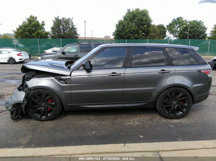 2016 Land Rover Range Rover Sport 5.0L V8 Supercharged/5.0L V8 Supercharged Dynamic VIN: SALWR2EFXGA106297 Lot: 39991183