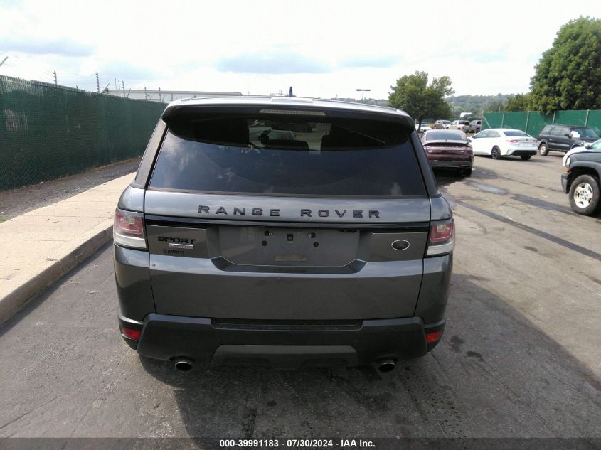 2016 Land Rover Range Rover Sport 5.0L V8 Supercharged/5.0L V8 Supercharged Dynamic VIN: SALWR2EFXGA106297 Lot: 39991183