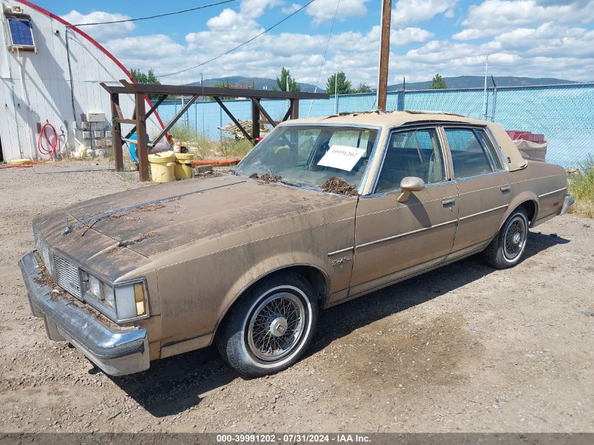 1985 Oldsmobile Cutlass Supreme VIN: 1G3GR47Y9FR415538 Lot: 39991202