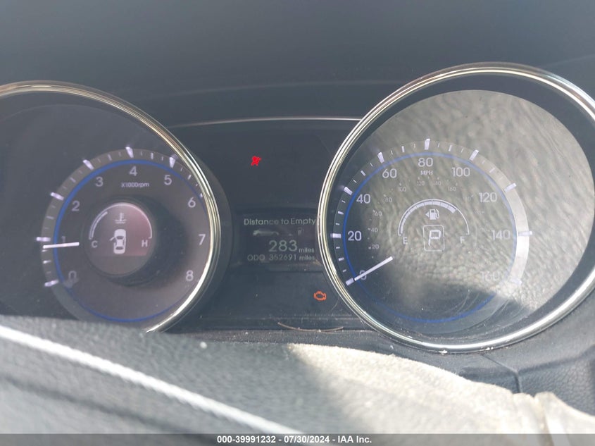 2011 Hyundai Sonata Se 2.0T VIN: 5NPEC4AB6BH317159 Lot: 39991232